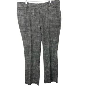 The Limited NWT Women's The Drew Fit Black and White Bootcut Pants Size 18